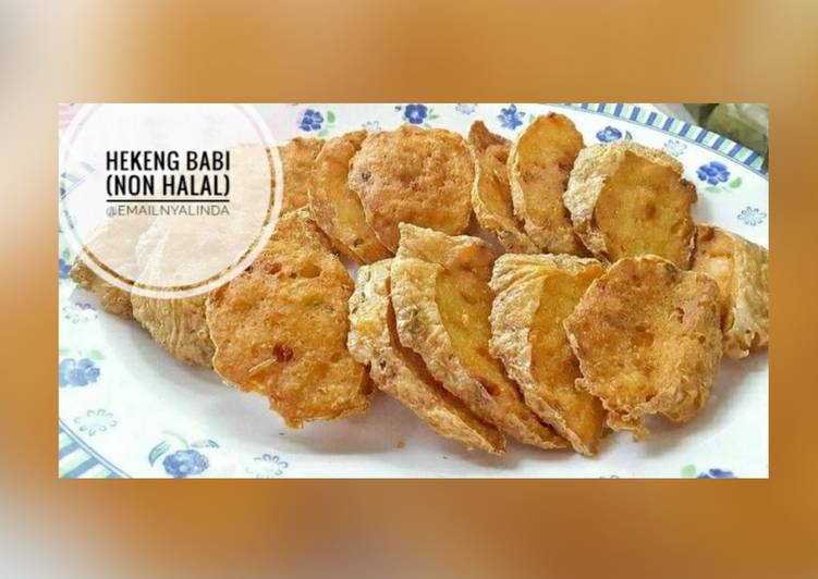 Cara Gampang Menyiapkan Hekeng babi (non halal) Anti Gagal