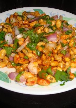 A picture of Deep Fried Soyabean Snack.