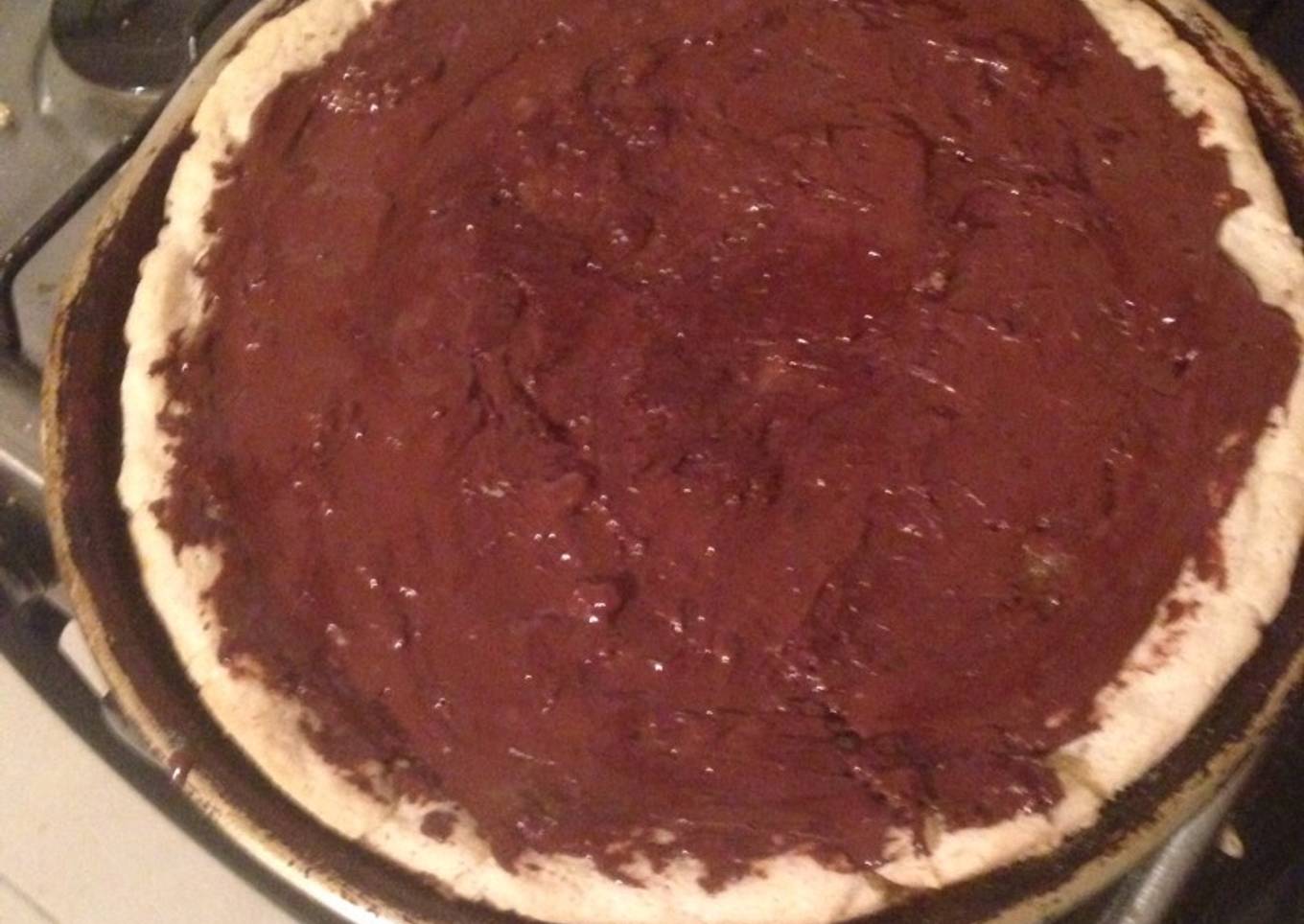 Pastafrola de batata con chocolate - vegana