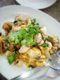Soft and Fluffy Oyster Omelette