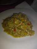 Chow mein de pollo