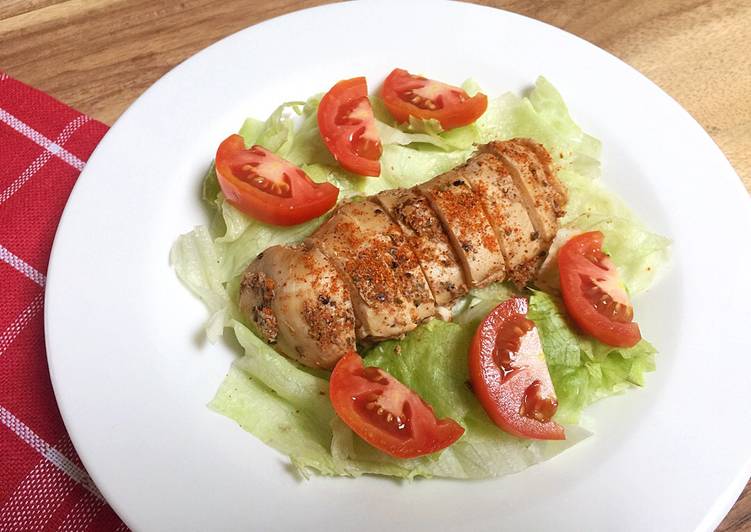 Cara Menyiapkan Chicken Salad | #diet #tanpaminyak #nooil Super Lezat