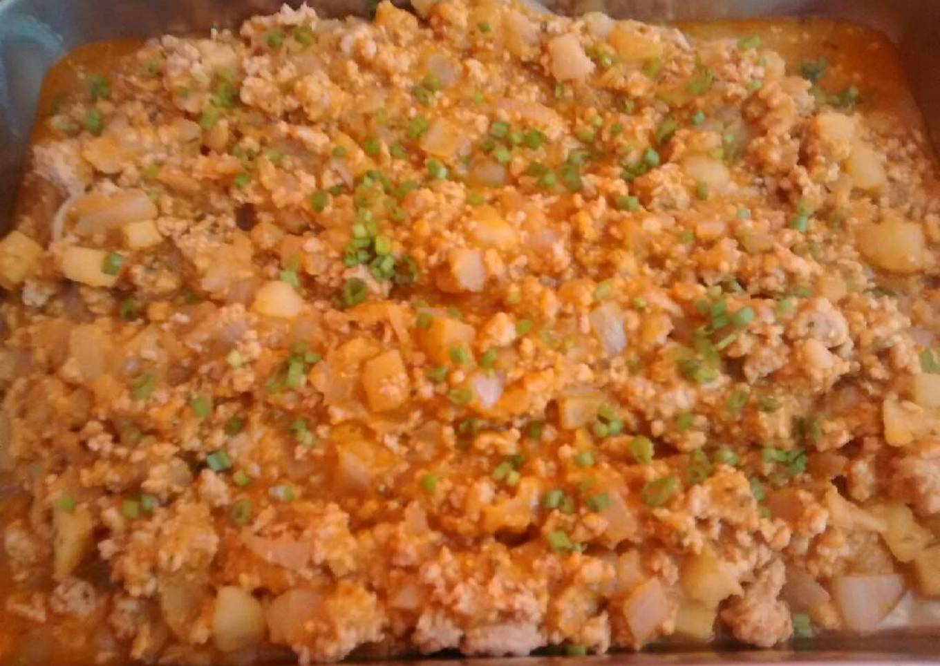 Picadillo de cerdo a la italiana