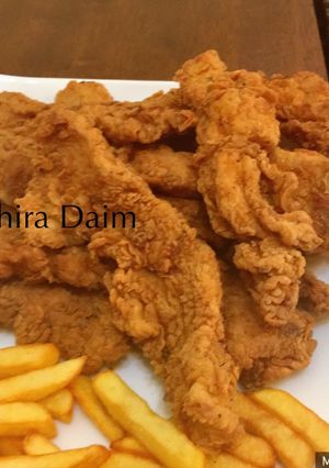 صورة لوصفة دجاج كرسبي