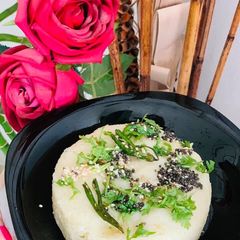 A picture of Rawa Dhokla.