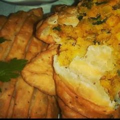 Panjabi Samosa (layered)😍😍😍 A picture of Panjabi Samosa (layered)😍😍😍.