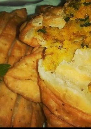 A picture of Panjabi Samosa (layered)😍😍😍.