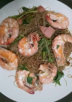 รูปของ กุ้งอบวุ้นเส้น #อาหารไทยง่ายๆ