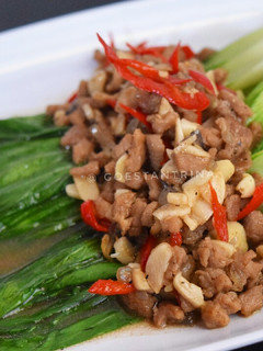 Foto resep Pokcoy Tumis Daging Cincang