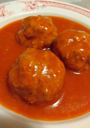 Paradicsomos húsgombóc recept fotója