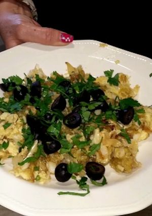 Una foto de Bacalao au bras al estilo de Mariaje (videoreceta)