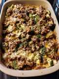 Loaded BBQ Baked Potato Casserole GF
