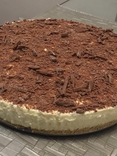 Una foto de Cheesecake con Chocolate