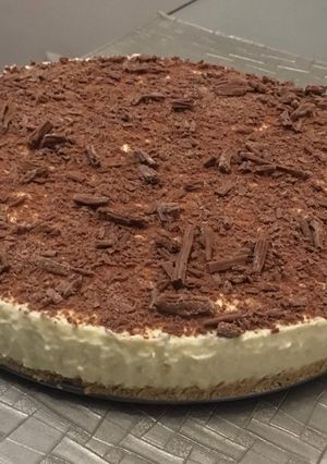 Una foto de Cheesecake con Chocolate