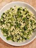 Cucumber Lemon Orzo Salad