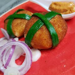 A picture of Dahi kabab.