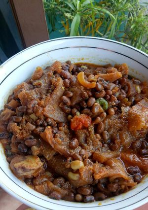 Foto resep Sambal krecek kacang tolo