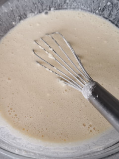 Une photo de Pâte à crêpe au lait d'amande