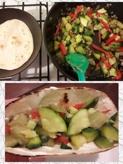 Una foto de Tacos vegetarianos