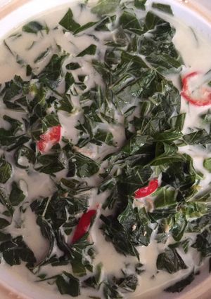 Foto resep Sayur daun singkong - teri