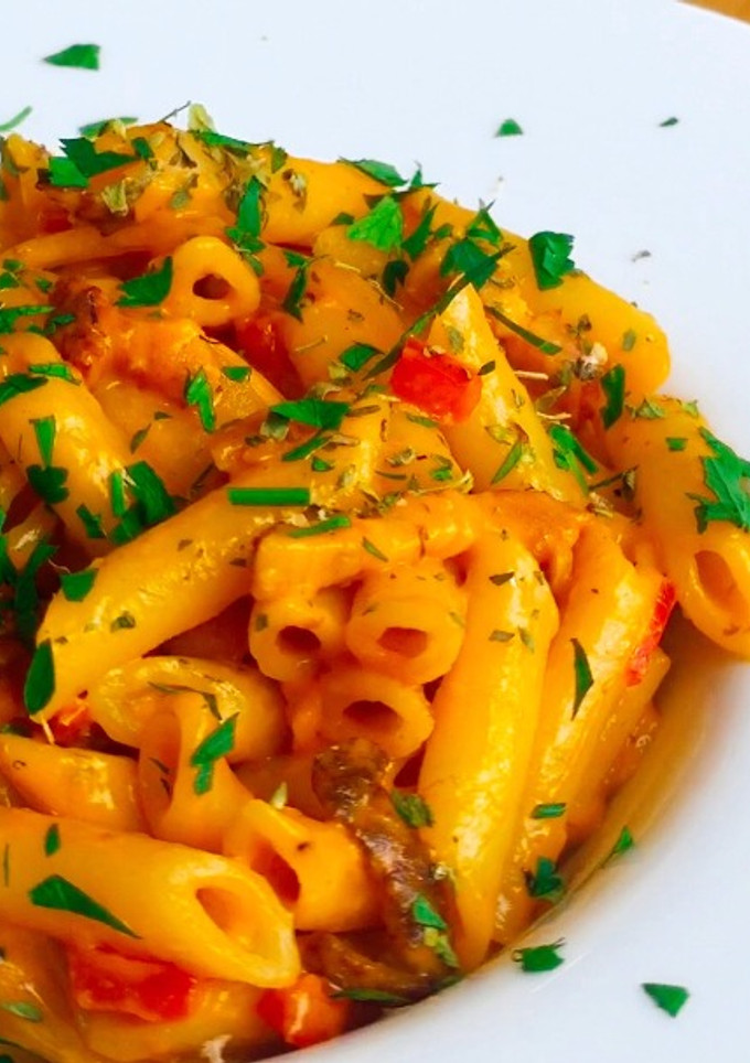 Una foto de Pasta rápida para las visitas sorpresa