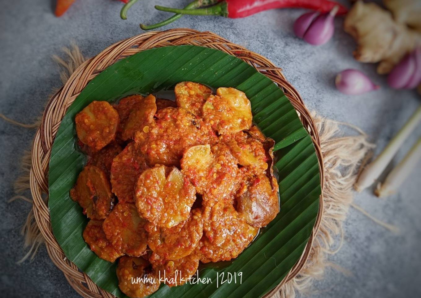 Rendang Jengkol Padang Pedas