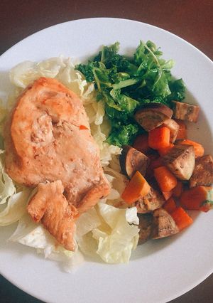 Hình của món 🍃Salad Ức Gà Áp Chảo Eat Clean.