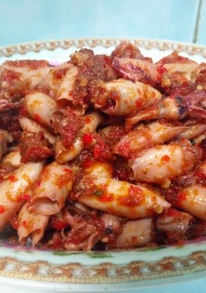 Foto resep Sambal cumi asin
