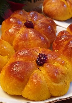 Foto resep Pumpkin bread low carb #rotiketo #rotidebm