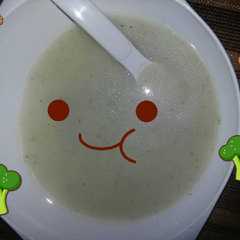 รูปของ MPASI 6m+ : Bubur Nasi Daging Brokoli
