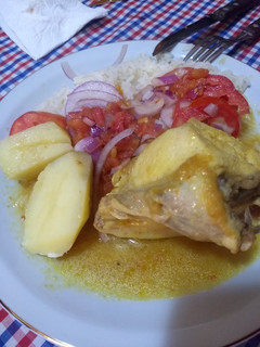 Una foto de Pollo con salsa picante!!