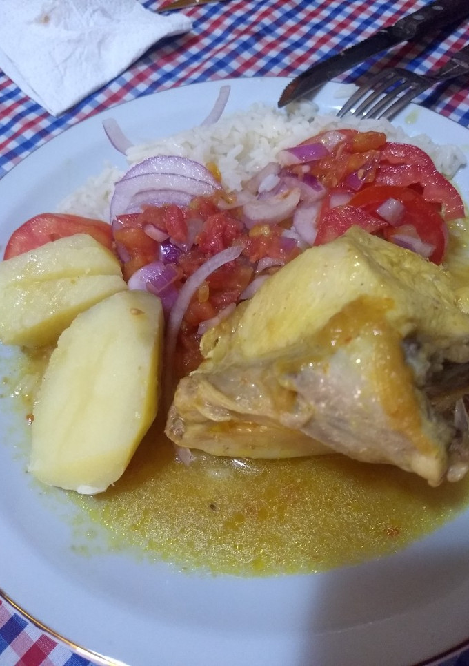 Una foto de Pollo con salsa picante!!