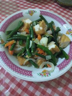 Foto resep Tumis Tahu Kacang Panjang