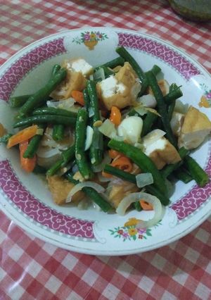 Foto resep Tumis Tahu Kacang Panjang