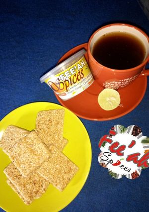 A picture of Black spiced tea with sesame(ri'di).