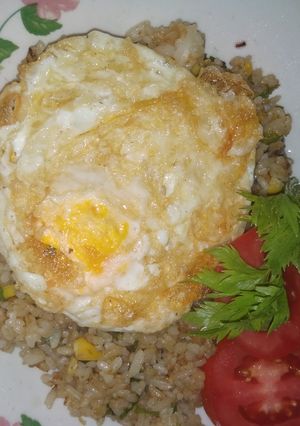 Foto resep Nasi goreng sederhana