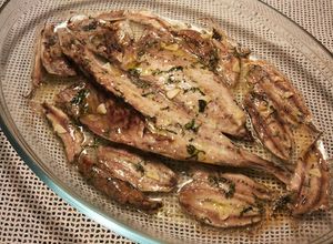 Foto principal de Jurel del estrecho con anchas al horno