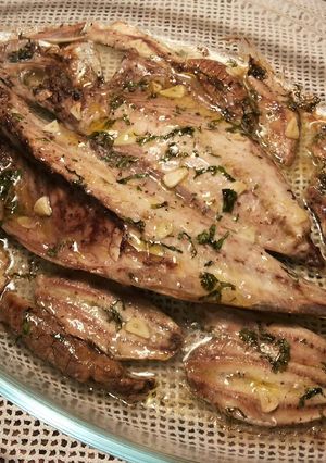 Foto principal de Jurel del estrecho con anchas al horno