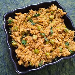 A picture of Soya Keema Matar Bhurji.
