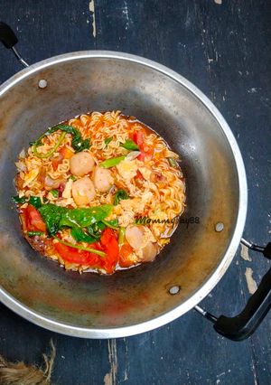 Foto resep Seblak Basah Khas Bandung Versi Mie