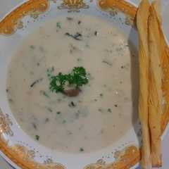 รูปของ Sup cream mushroom