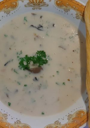 Foto resep Sup cream mushroom