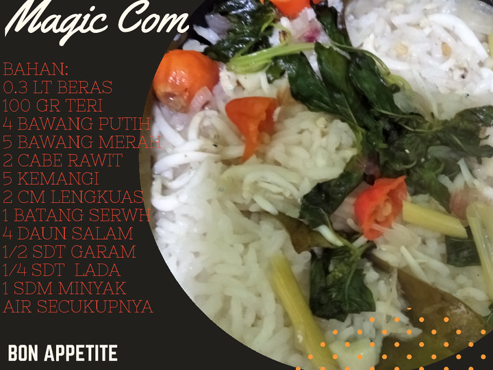 Anti Ribet, Membuat Nasi liwet magic com Murah