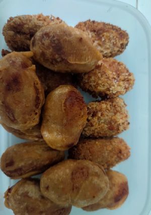 Foto resep Kroket kentang ham tepung roti