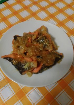 Foto resep Ikan Salmon Saus Tiram Simple