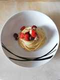 Spaghetti con tonno e pomodorini secchi e confit 🐟🍅😋🍝