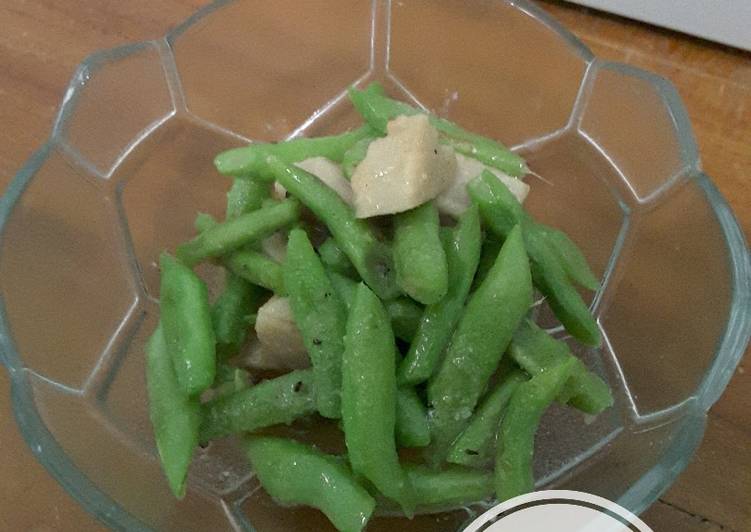 Tumis Buncis Bakso Untuk Anak