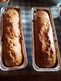 Una foto de Budín navideño
