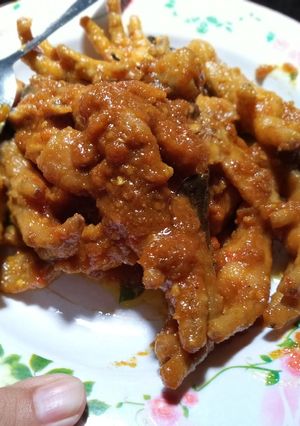 Foto resep Ceker setan bumbu kuning