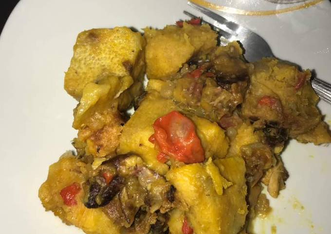 How to Make Quick Porridge Yam